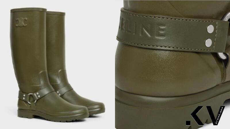 7款精品雨靴推荐　Dior、Celine大雨中照样有型 时尚穿搭 图4张